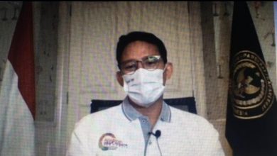 Menteri Pariwisata dan Ekonomi Kreatif Sandiaga Salahuddin Uno