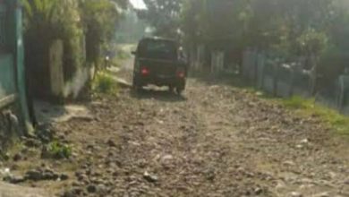 Jalur Sebau- Bijeli Jalan Rusak Parah