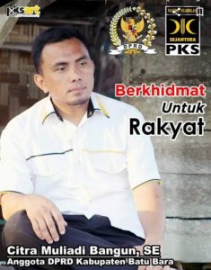 Anggota DPRD Batu Bara Fraksi PKS Citra Muliadi Bangun, SE