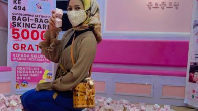 Foto: Owner Gloglowing Aesthetic Bagikan 5 ribu Produk Skin Care Gratis Senilai Rp 425 Juta