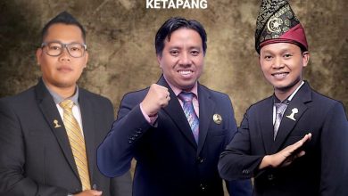 foto : Ketua Umum BPC HIPMI Ketapang, Citra Eka Syandi, ST, MT (tengah), Sekretaris Umum, Hariansyah, SE dan Ketua Dewan Pembina, Sudirman Talib, SE (kiri)