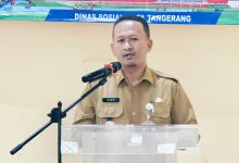 Foto : Kepala Dinas Sosial Kota Tangerang Acep Wahyudi, SE., MM.