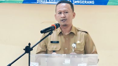 Foto : Kepala Dinas Sosial Kota Tangerang Acep Wahyudi, SE., MM.